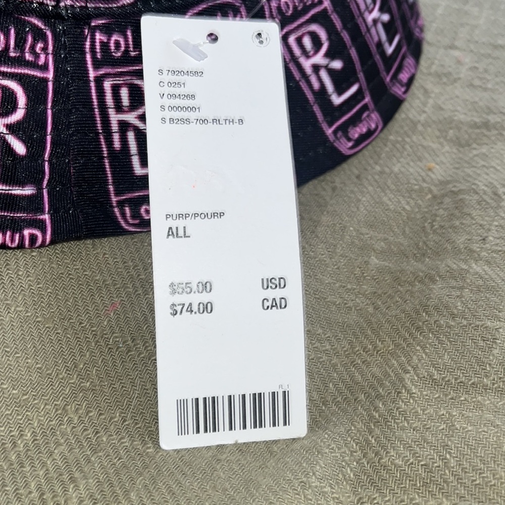 Urban Outfitters Rolling Loud Bucket Bat Black & Purple NWT - Picture 2 of 6